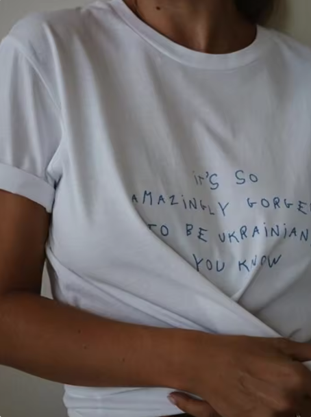 Center writing T