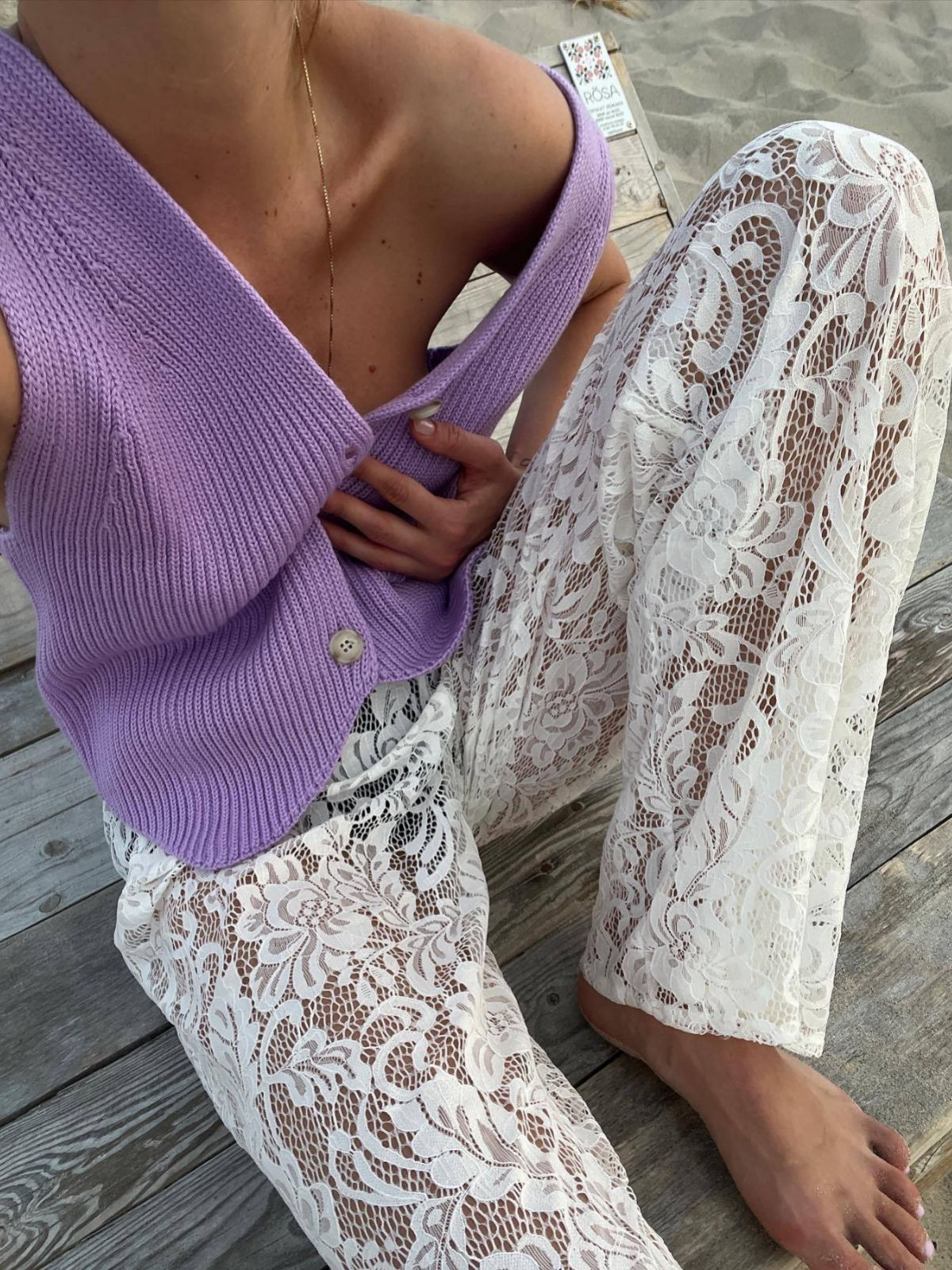 Basic knit tank cardigan