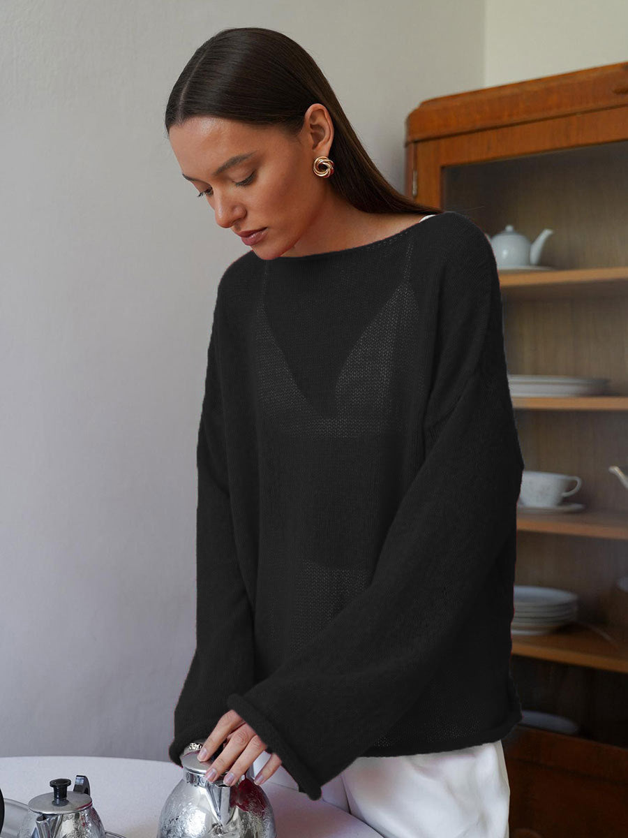 Loose spring knit