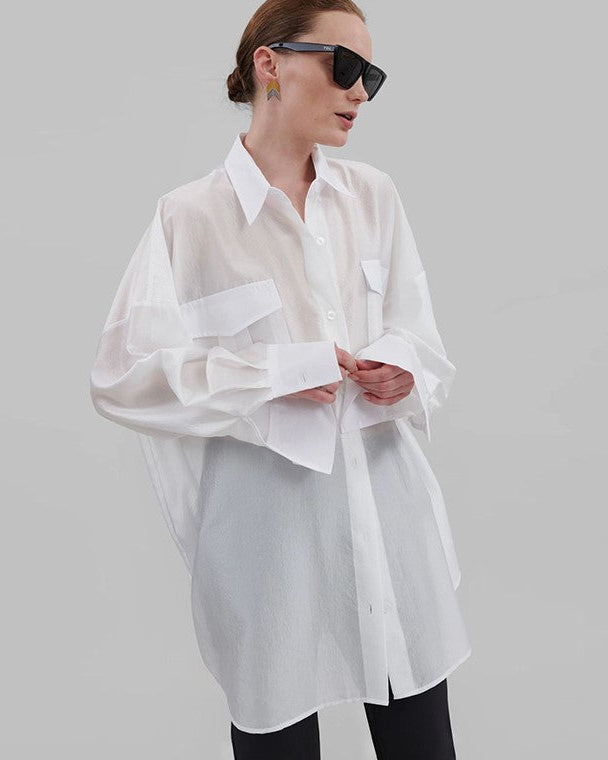 Smooth loose shirts