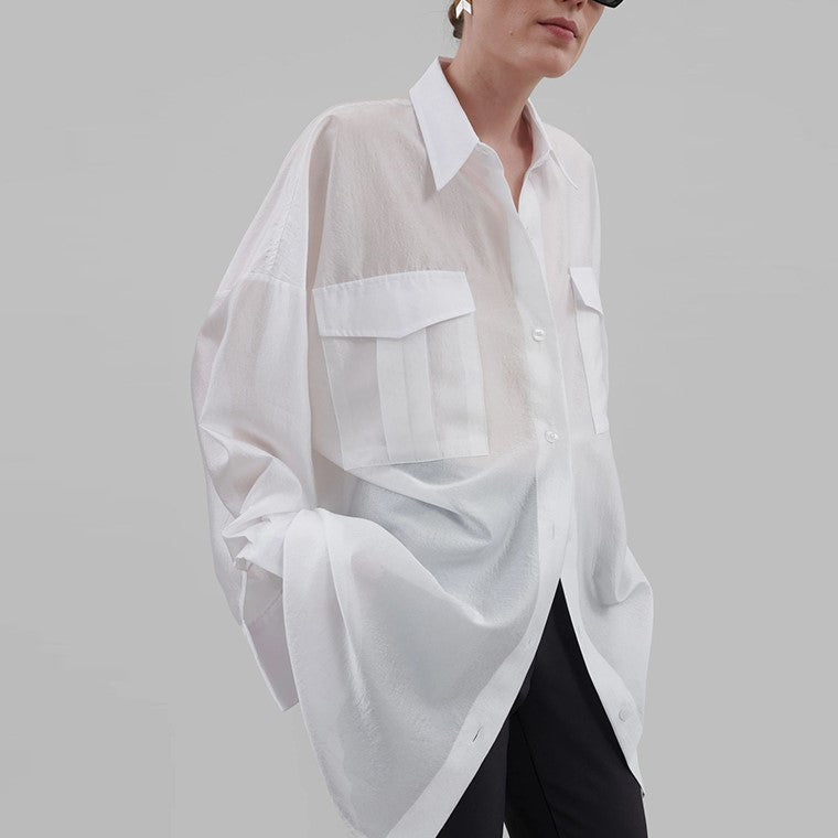 Smooth loose shirts