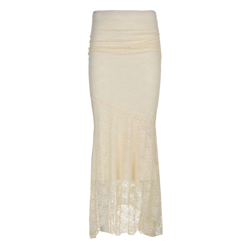 Race mermaid line skirt