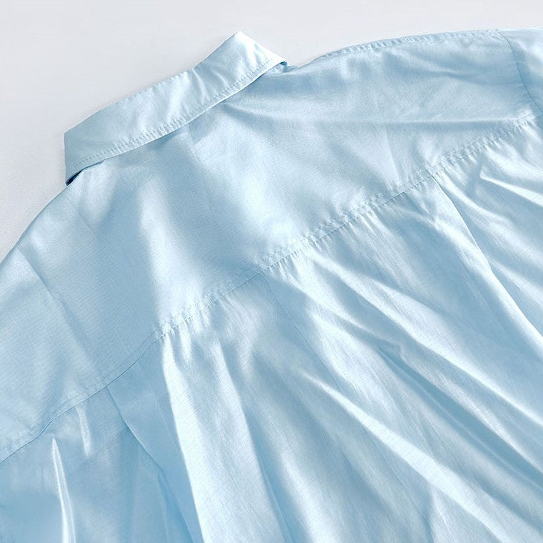 Smooth loose shirts