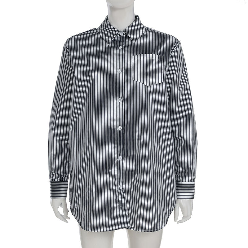 Mix stripe cutter shirts