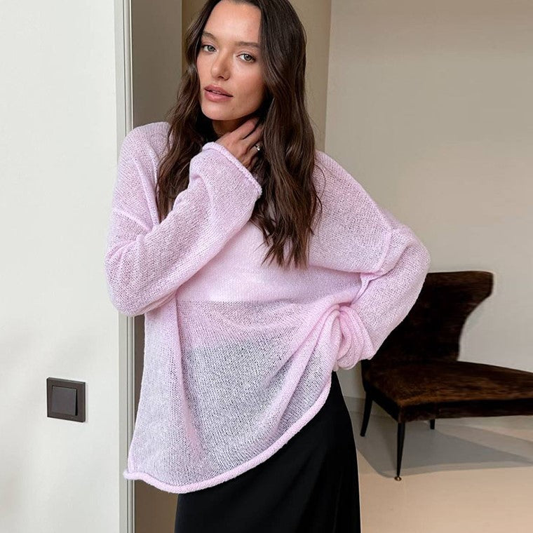 Loose spring knit