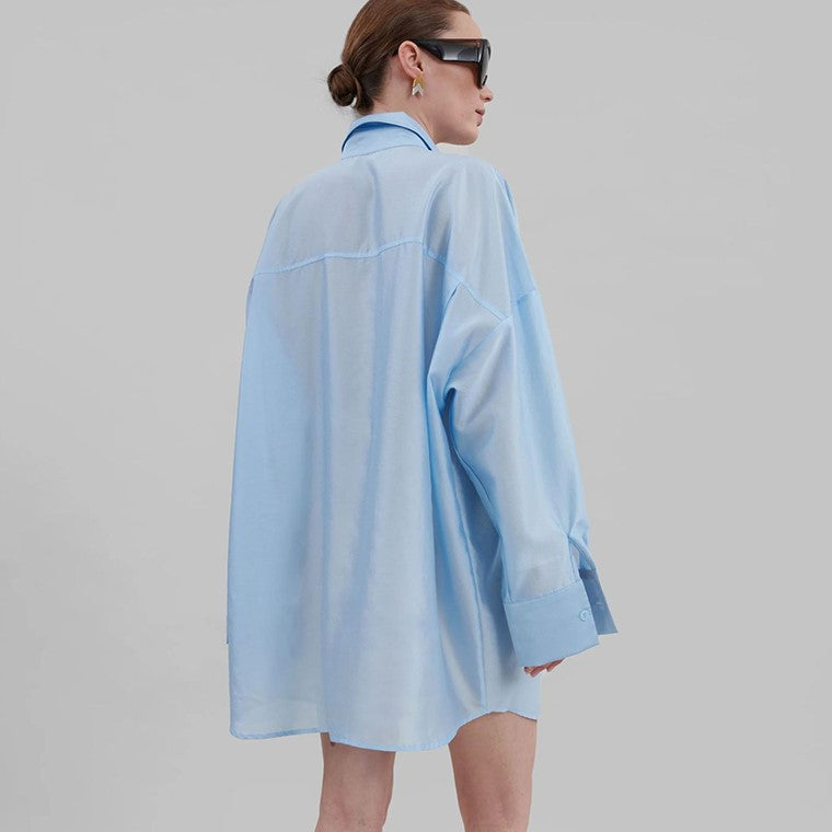 Smooth loose shirts