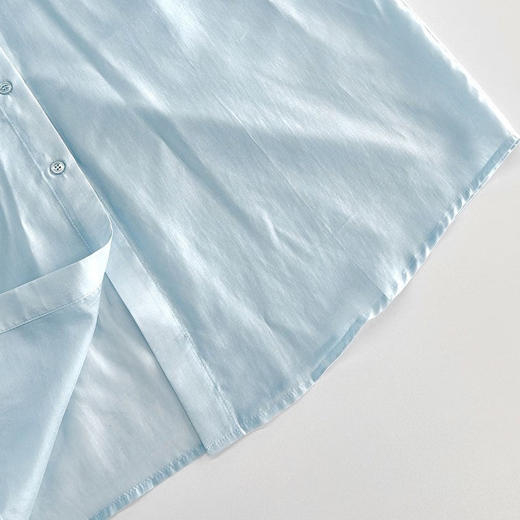 Smooth loose shirts