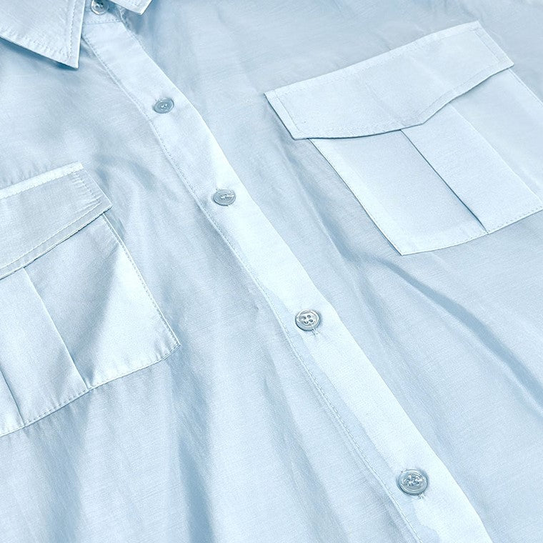 Smooth loose shirts