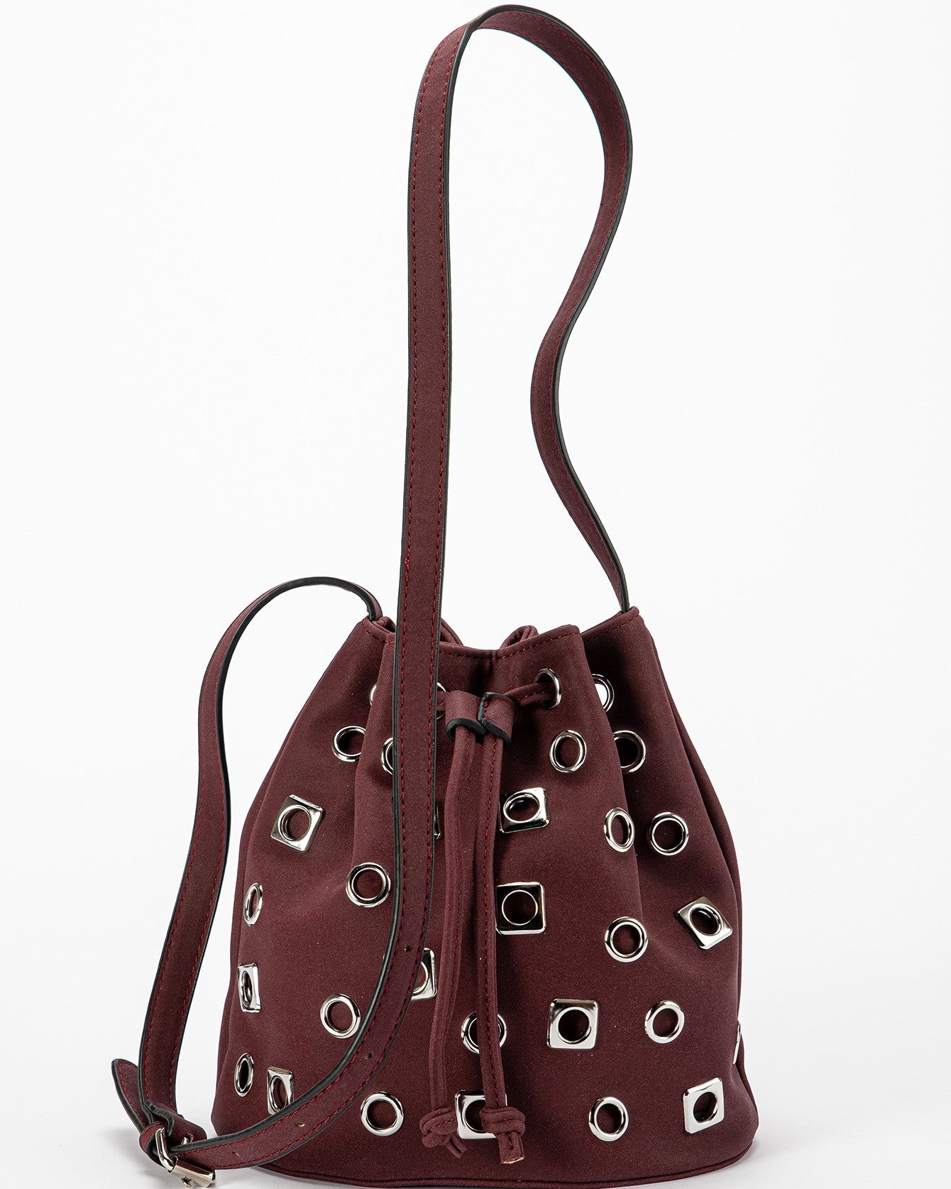 Hatome suede purse bag
