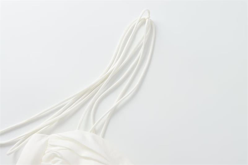 Ribbon strap bustier cami