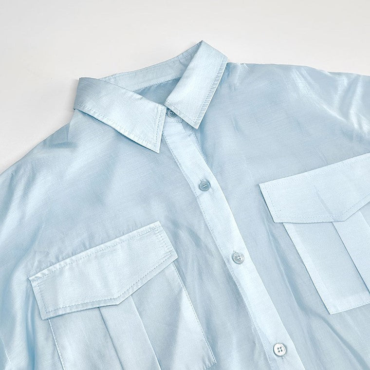 Smooth loose shirts