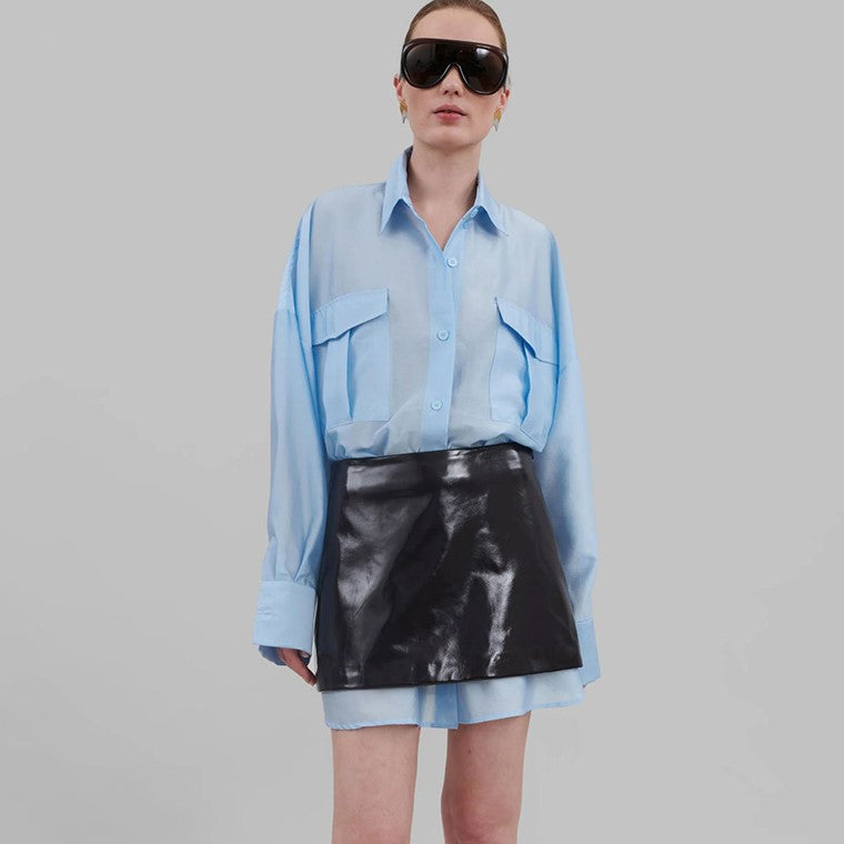Smooth loose shirts