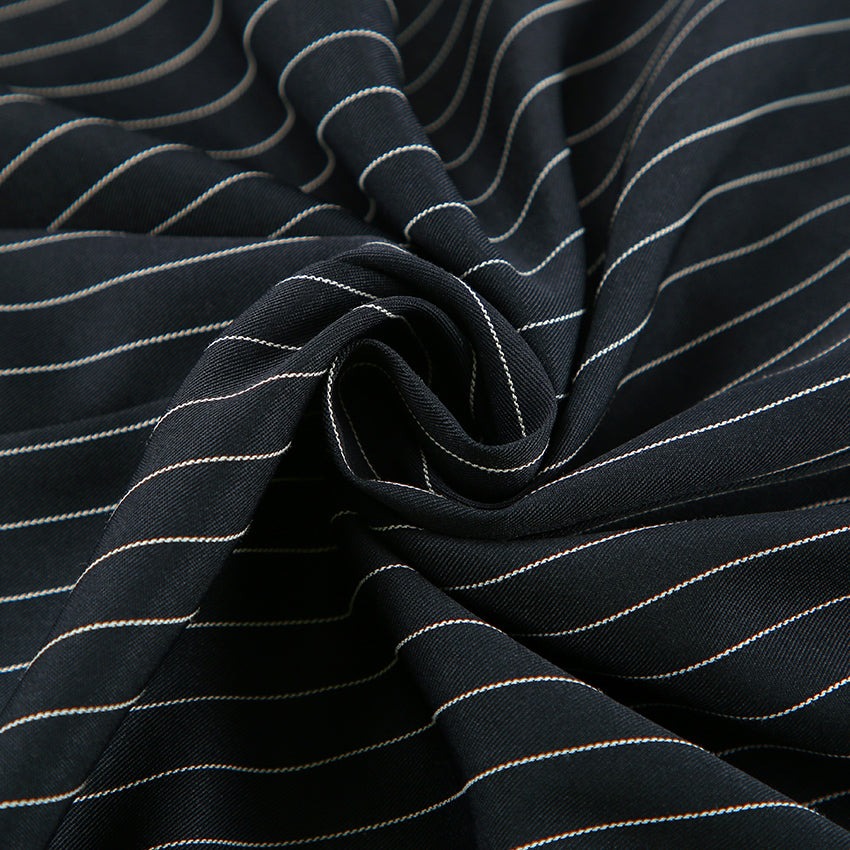 Stripe tiny long skirt