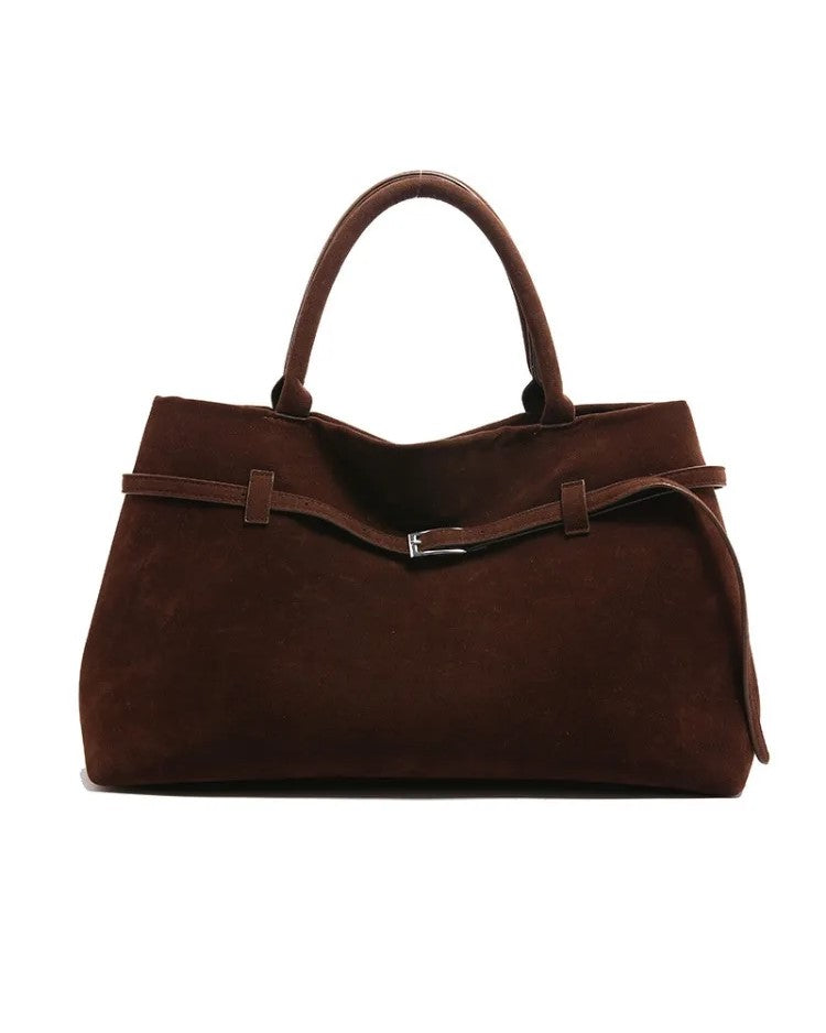 Suede like luggage