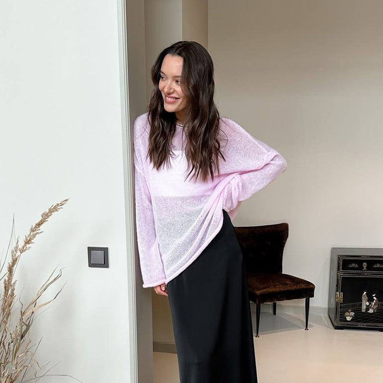 Loose spring knit