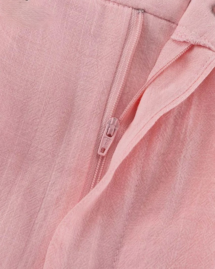 Pinky lace up set up