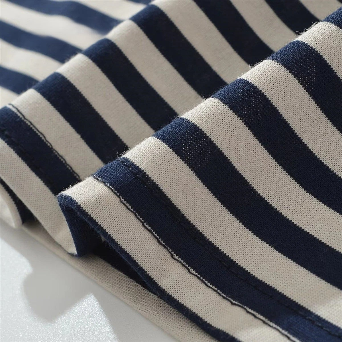 Loosy border long tee