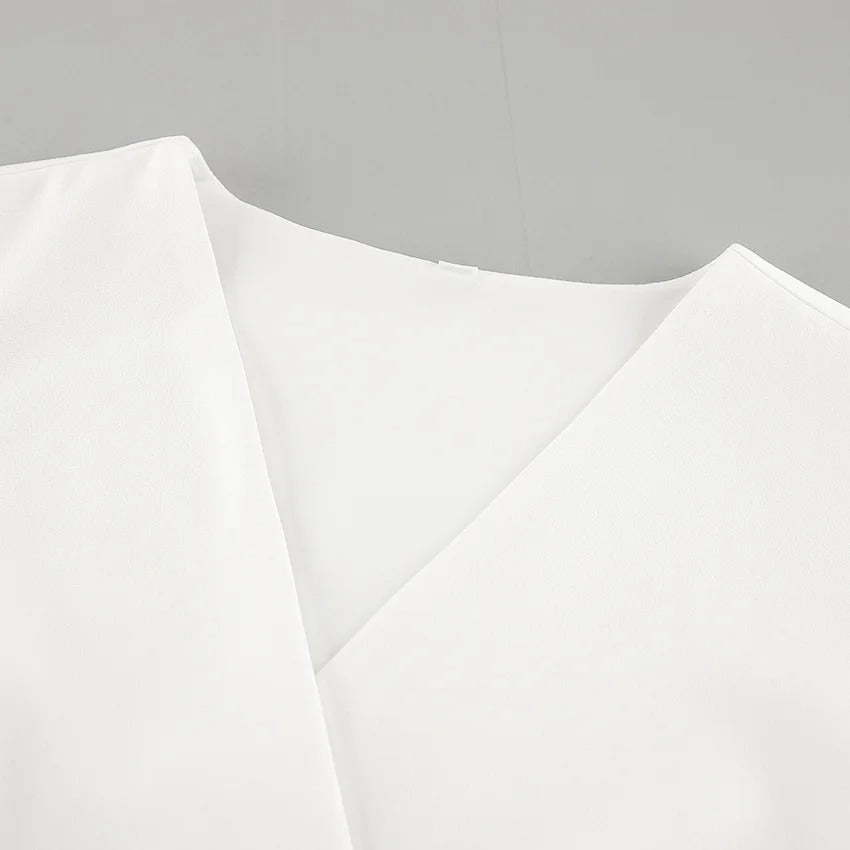 Cross no sleeve vest