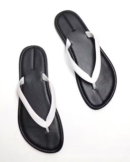 Basic leather sandal