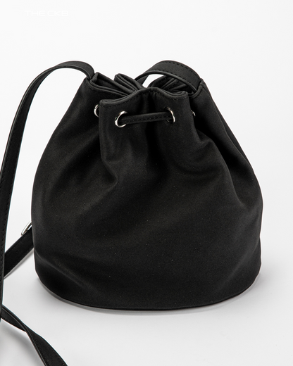 Hatome suede purse bag