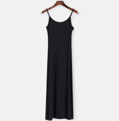 See-through knit onepiece