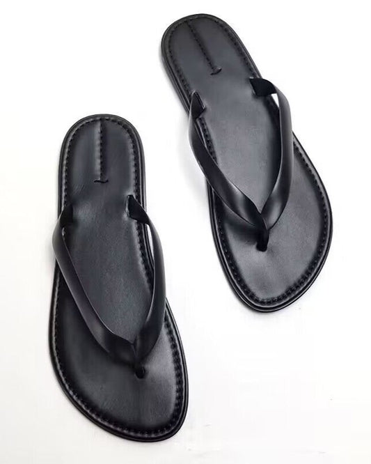 Basic leather sandal