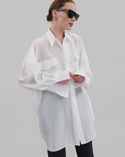 Smooth loose shirts