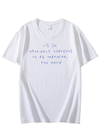 Center writing T