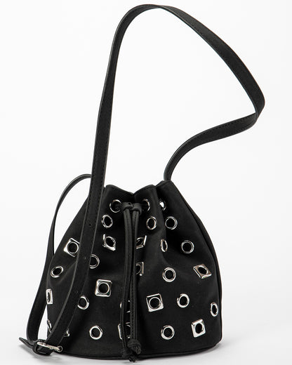 Hatome suede purse bag