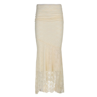 Race mermaid line skirt