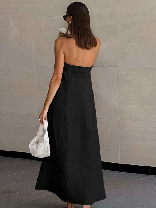 Tube chiffon one piece