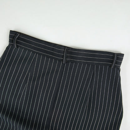 Stripe tiny long skirt