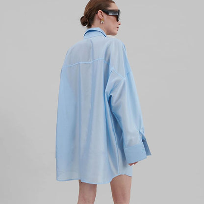Smooth loose shirts