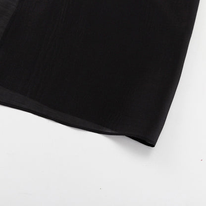 See through medi pencil skirt