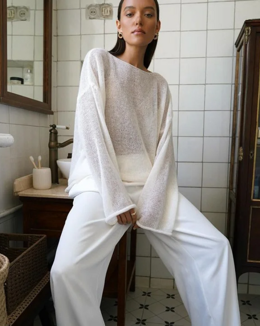 Loose spring knit