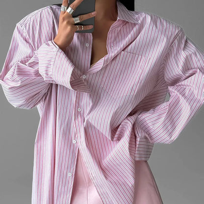 Mix stripe cutter shirts