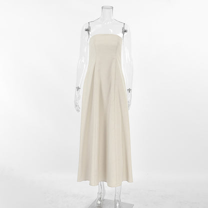 Tube chiffon one piece