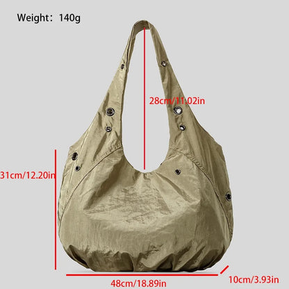 Jersey skin shoulder bag
