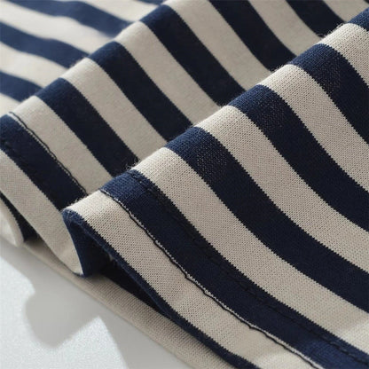 Loosy border long tee
